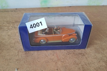 Afbeelding van En voiture Tintin modelauto Moulinsart