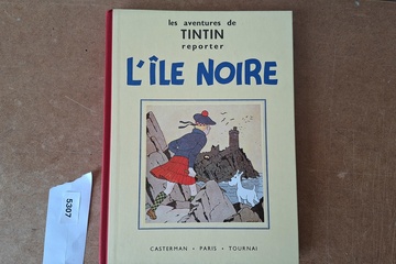 Afbeelding van Hergé Les Aventures de Tintin Reporter L'Ile Noire album