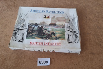 Afbeelding van Accurate Figures Ltd, American Revolution British Infantry miniatuurfiguren set 1:72