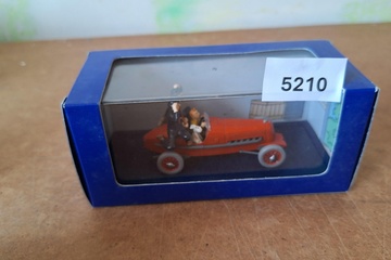 Afbeelding van Kuifje Modelauto 'Bij Kuifje in de Auto' Atlas Edition