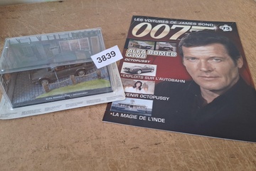 Afbeelding van Les Voitures de James Bond 007 magazine met modelauto