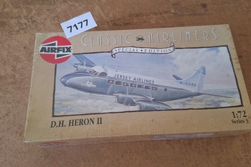 Afbeelding van Airfix Classic Airliners - D.H. Heron II 'Jersey Airlines' modelbouwdoos 03001 (1:72)