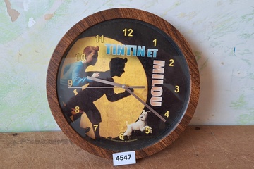 Afbeelding van Tintin et Milou wandklok
