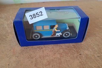 Afbeelding van En voiture Tintin modelauto Moulinsart