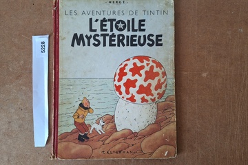 Afbeelding van Hergé Les Aventures de Tintin L'etoile Mysterieuse album