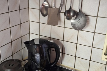 Afbeelding van Partij keukenmateriaal & waterkoker
