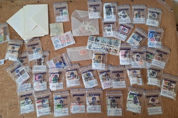 Afbeelding van Oude postzegels mix wereld