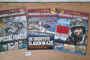 Afbeelding van Historia magazines oorlogen & veldslagen 3 stuks