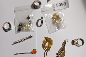 Afbeelding van Ringen, broches ed
