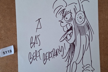 Afbeelding van Originele opdrachttekening / Dédicace