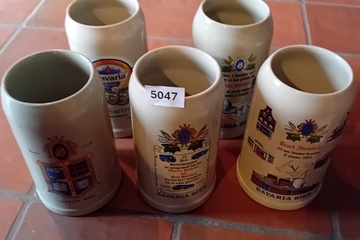 Afbeelding van Bierpullen 5 stuks