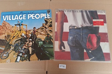 Afbeelding van Village People & Bruce Springsteen lp's