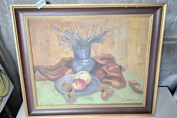 Afbeelding van Schilderij geigneerd
