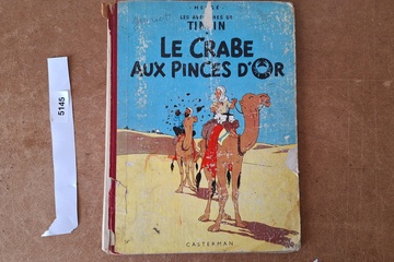 Afbeelding van Hergé Les Aventures de Tintin Le Crabe aux Pinces D'Or Album