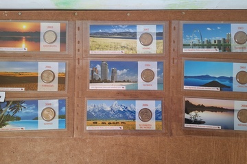 Afbeelding van Quarter dollars USA States mapjes