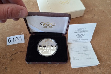 Afbeelding van Zilver Munt Atlanta '96