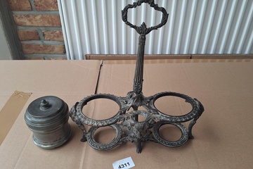 Afbeelding van pot en opbergrek