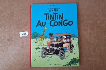 Afbeelding van Hergé Les Aventures de Tintin Tintin au Congo album