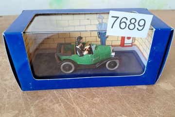 Afbeelding van Bij Kuifje in de Auto Modelauto Moulinsart