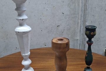 Afbeelding van Kaarsenkandelaars 3 stuks