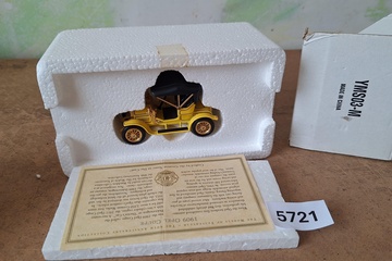 Afbeelding van Matchbox Models of Yesteryear, 1909 Opel Coupe, 1:38