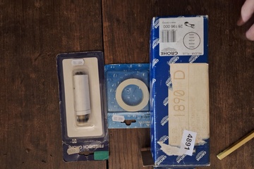 Afbeelding van Onderdelen sanitair 3 stuks