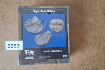 Afbeelding van Verlinden Productions Figure Bases Historical Super Scale 120mm