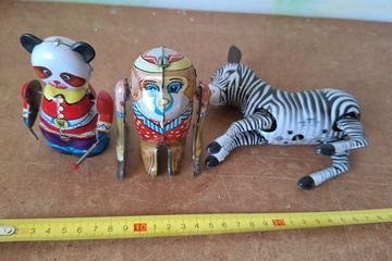 Afbeelding van Opwindbaar blikken speelgoed