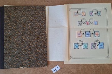 Afbeelding van Postzegelboek met postzegels en 1 ste dag blad