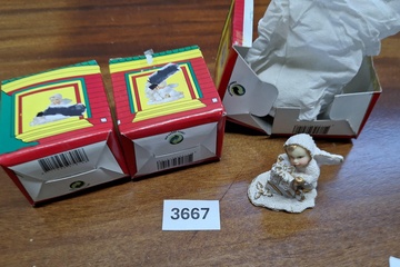 Afbeelding van Beeldjes engel 3 stuks