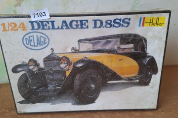 Afbeelding van Heller Delage D.8 SS modelbouwdoos 720 (1:24)