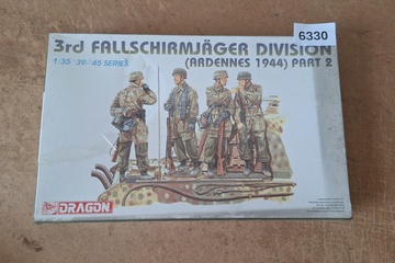 Afbeelding van Dragon, 3rd Fallschirmjäger Division (Ardennes 1944) Part 2 nr. 6059 modelbouwset 1:35
