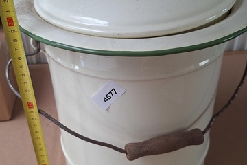 Afbeelding van Emaille emmer