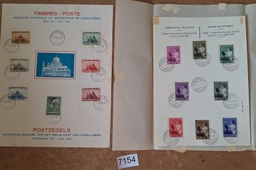 Afbeelding van Eerstedag postzegelvellen België