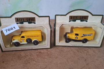 Afbeelding van Lledo Days Gone Ford Model T 'San Jose Fire Dept' & Ford Model T 'Waterman' set van twee (1:64)