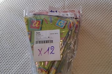 Afbeelding van 12x Papieren slinger "Alles Gute zum Schulanfang!"