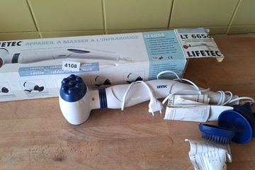 Afbeelding van Lifetec massage aparaat infrarood LT 6654 getest en werkend