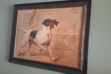 Afbeelding van prent in kader
