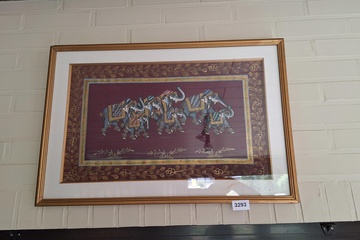 Afbeelding van Schilderij ops tof in kader