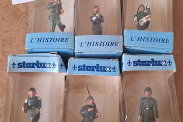 Afbeelding van Starlux L'Histoire Militaire Miniaturen Set van 6 Figuren Duitsland
