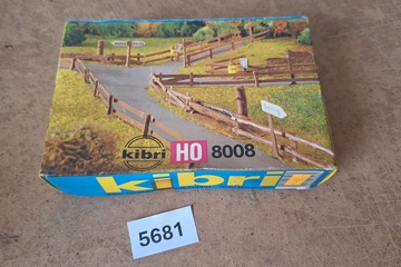 Afbeelding van Kibri Laendlicher Zaun 8008 H0