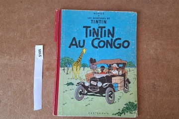 Afbeelding van Hergé Les Aventures de Tintin Tintin au Congo album