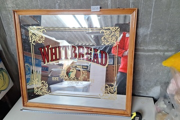 Afbeelding van Reclamebord Whitbread spiegel