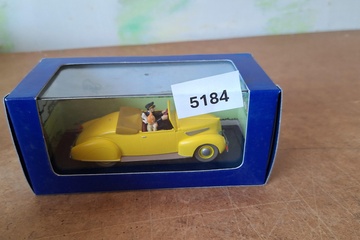 Afbeelding van Kuifje Modelauto 'Bij Kuifje in de Auto' Atlas Edition