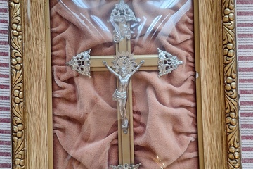 Afbeelding van Christus beeld in kader
