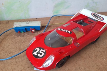 Afbeelding van Gama, Porsche 917 Le Mans nr. 25 raceauto (kabelbestuurd)
