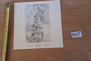 Afbeelding van Ex-Libris prent