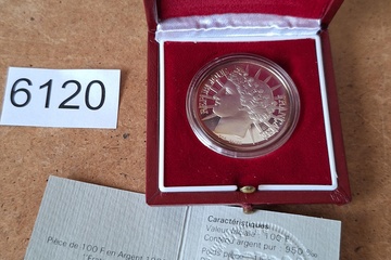 Afbeelding van Zilver Munt Frankrijk 100 Fr.
