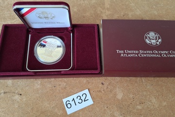 Afbeelding van Zilver Munt Atlanta '96