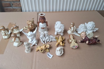 Afbeelding van partij engeltjes decoratie